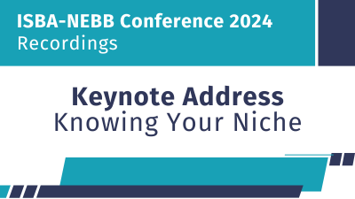 Recording: Keynote Address - Knowing Your Niche